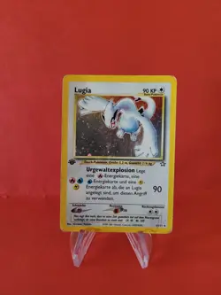 Pokemon Karte/card - Lugia 9/111 Neo Genesis Holo 1. Edition - Played - Image 1