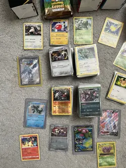 Pokemon TCG Job Lot Trading Card Game Cards Bundle X437 Charizard/Venusar/eevee - Image 2