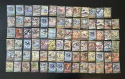 Pokemon V Card Lot - 83 Cards - Near Mint - Image 1
