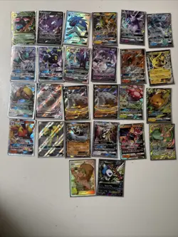 Pokemon 26 Card Lot 2016-2019 GX V Vmax EX - Image 1