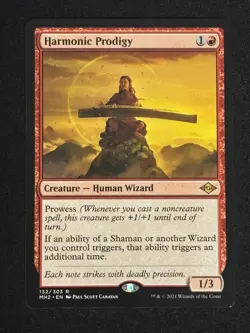 1x MTG Harmonic Prodigy - Modern Horizons 2 (MH2) #132 - Magic - Image 1