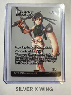 Yuffie Kisaragi - Yuriko, the Tiger's Shadow Showcase x1, MTG, Final Fantasy, NM - Image 1