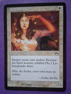 MTG Soul Warden Exodus Regular GERMAN NM PreModern Staple - Image 1