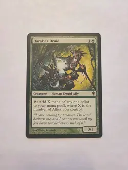 Harabaz Druid [Worldwake] Magic the Gathering LP MTG - Image 1