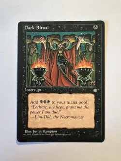 Dark Ritual - MTG Ice Age - LP - Image 1