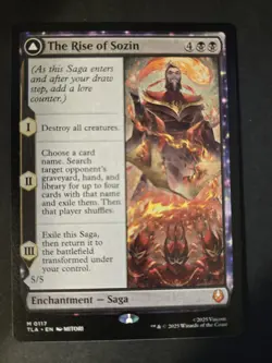 The Rise of Sozin NM Avatar: The Last Airbender MTG FREE SHIPPING - Image 1