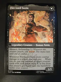 The Rise of Sozin NM Avatar: The Last Airbender MTG FREE SHIPPING - Image 2