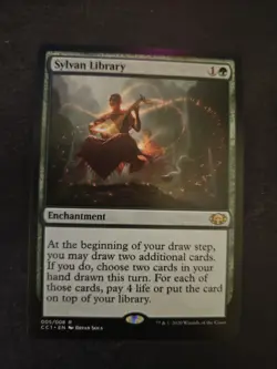 Sylvan Library Commander Collection: Green Regular - Image 1