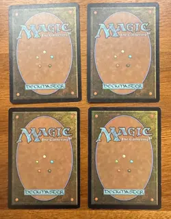 Playset 4x Magic The Gathering MTG Invasion Armadillo Cloak 229 Moderate Play - Image 2