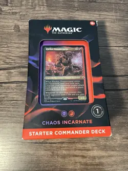 Commander Starter Deck (Chaos Incarnate) Magic: the Gathering -Sealed - Image 1
