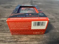 Commander Starter Deck (Chaos Incarnate) Magic: the Gathering -Sealed - Image 2