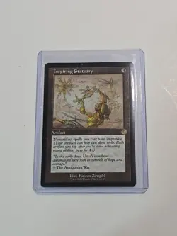 x1 Inspiring Statuary - Retro Frame R MTG The Brothers' War NM, English - Image 1