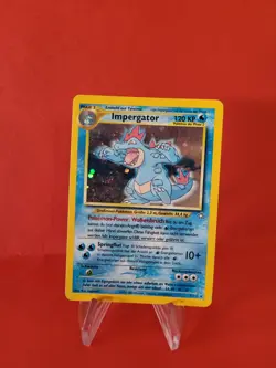 Pokemon Karte/card Feraligatr Impergator 5/111 Neo Genesis Holo - Excellent - Image 1