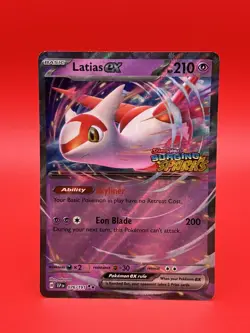 Pokemon TCG ~ Latias ex ~ 76/191 : PROMO Surging Sparks Stamped Double Rare : NM - Image 1