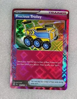 Precious Trolley 185/191 NM/M SSP EN SV Surging Sparks Ace Spec Pokemon TCG - Image 1