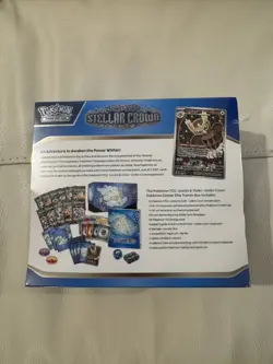Stellar Crown Pokemon Center Elite Trainer Box ETB (Rip - See photos) - Image 2