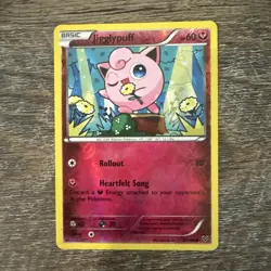 Pokemon TCG Jigglypuff XY 87/146 Reverse Holo Common 2014 - Image 1