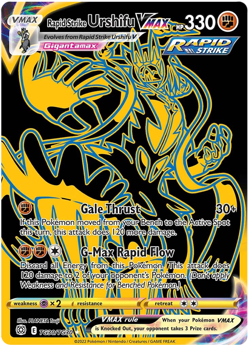 RAPID STRIKE URSHIFU VMAX - POKEMON - BRILLIANT STARS - TG30/TG30 - NM/M - Image 1