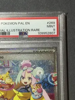 2023 POKEMON PAL EN PALDEA EVOLVED SPECIAL ILLUSTRATION RARE #269 IONO PSA 9 - Image 3