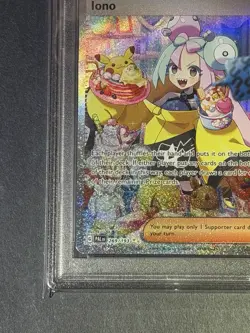 2023 POKEMON PAL EN PALDEA EVOLVED SPECIAL ILLUSTRATION RARE #269 IONO PSA 9 - Image 5