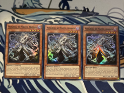 Yugioh Mitsurugi No Mikoto, Aramasa Super Rare ALIN-EN090 Near Mint x3 - Image 1