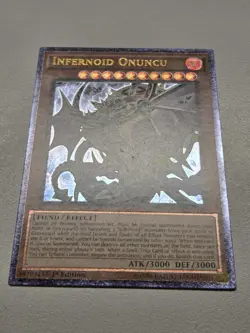 Infernoid Onuncu (UTR) SECE-EN019 1st Edition Ultimate Rare Yugioh Vintage VLP - Image 3