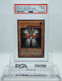 YUGIOH 1ST ED RDS-EN012 PERFECT MACHINE KING ULTIMATE RARE PSA 9 MINT #43589497 - Image 2