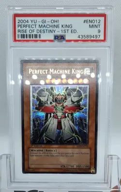 YUGIOH 1ST ED RDS-EN012 PERFECT MACHINE KING ULTIMATE RARE PSA 9 MINT #43589497 - Image 3