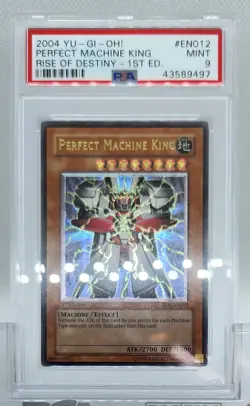 YUGIOH 1ST ED RDS-EN012 PERFECT MACHINE KING ULTIMATE RARE PSA 9 MINT #43589497 - Image 5