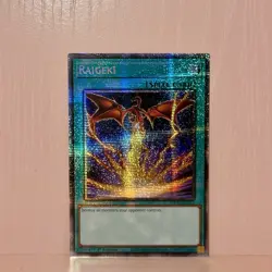 YuGiOh! Raigeki (Starlight Rare) MP25-EN015 1st Edition Near Mint - Image 2