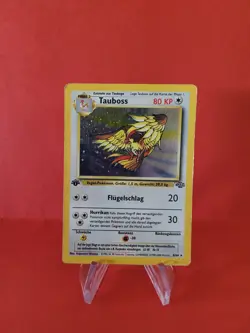 Pokemon Karte/card - Tauboss Pidgeot 8/64 Jungle Set - 1. Edition - Very Good+ - Image 1