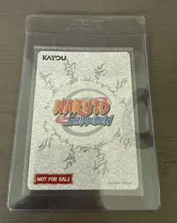 PSA Magazine x Kayou Exclusive NARUTO Uzumaki PROMO CARD December 2025 In Hand - Image 2