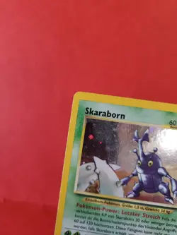 Pokemon Karte/card - Skaraborn Heracross 6/111 - Holo Neo GENESIS - VG-Excellent - Image 2