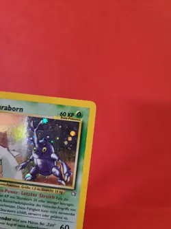 Pokemon Karte/card - Skaraborn Heracross 6/111 - Holo Neo GENESIS - VG-Excellent - Image 3