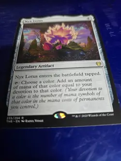 Nyx Lotus , Theros Beyond Death , Light Play , MTG , FREE SHIPPING - Image 1