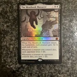 MTG The Meathook Massacre FOIL Mythic - Innistrad Midnight Hunt - Image 1