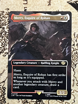 Merry, Esquire of Rohan (Borderless) - The Lord of the Rings - 437 - NM - Image 1