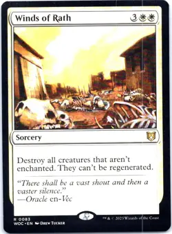 #83 Winds of Rath MTG Commander: Wilds of Eldraine Rare - Image 1