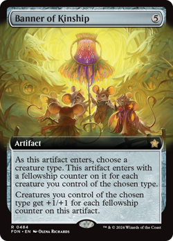 Banner of Kinship (Extended Art) [Foundations] Near Mint - Image 1