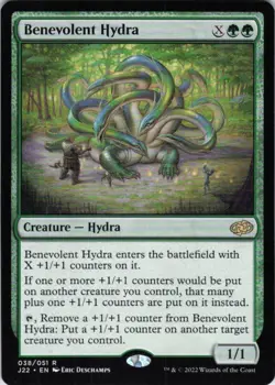 MTG Benevolent Hydra (38) | NM | Jumpstart 2022 {J22} - Image 1