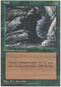 MTG Web, Heavy Play, English Alternate Fourth Edition 4th - Image 1