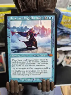 Urza, Lord High Artificer (Retro Frame) Dominaria Remastered Regular - Image 1