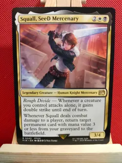 Squall, SeeD Mercenary - Final Fantasy - NM - Rare - MTG - Image 1