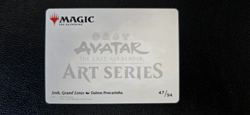 MTG: Avatar the Last Airbender TLA - Art Series 47/54 Signature Iroh, Gran Lotus - Image 2