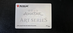 MTG: Avatar the Last Airbender TLA - Art Series 47/54 Signature Iroh, Gran Lotus - Image 3