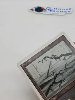 MTG Misprint Swamp (C) Crimped Packing Error Revised Magic *CCGHouse* - Image 3