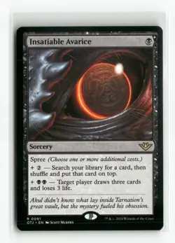 Insatiable Avarice Outlaws of Thunder Junction Regular - Image 1