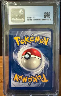 Alakazam 001/102 Base Set Holo WOTC Vintage Pokemon CGC 5 - Image 2