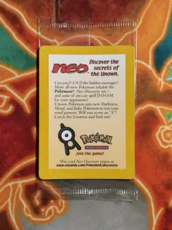 Pokemon Entei 34 Reverse Holo Movie Promo SEALED 2001 - Image 1