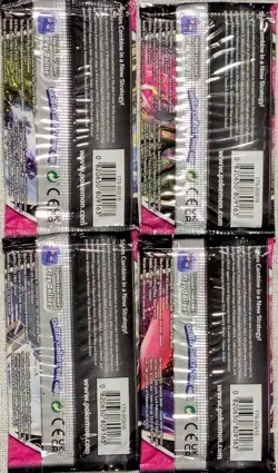 Pokemon Fusion Strike SWSH08 Booster Pack Art Set (4 Packs)-Sealed - Image 2
